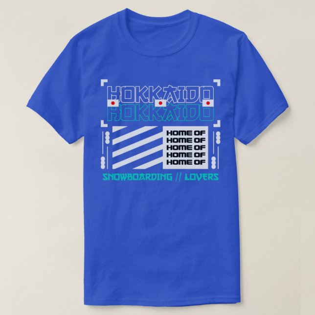 Camiseta Hokkaido (Diseño del anverso)