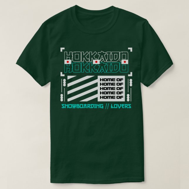 Camiseta Hokkaido (Diseño del anverso)
