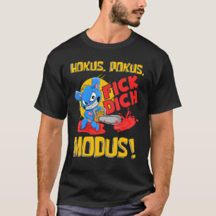 Camiseta Hokus Pokus Fick Dich Modus Humano Hate Man