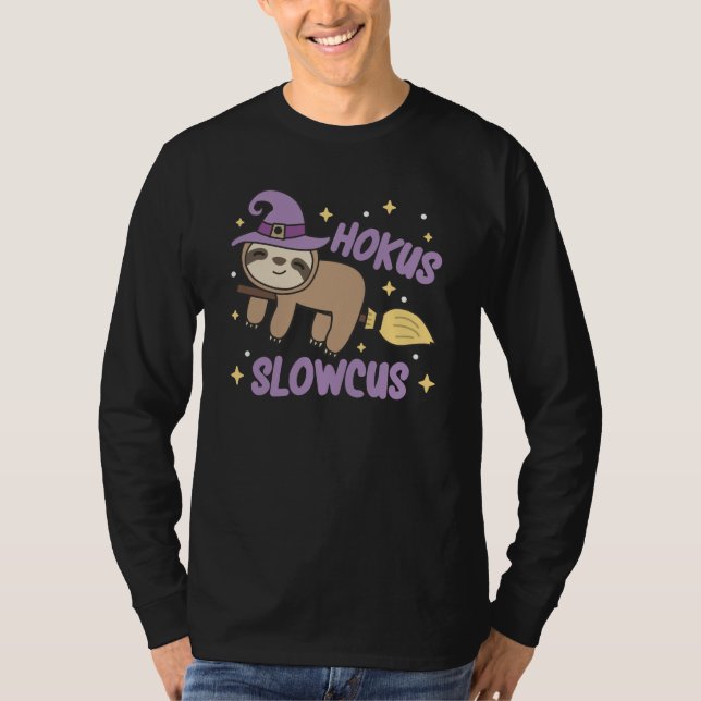 Camiseta Hokus Slowcus - Disfraz de Halloween para brujas (Anverso)