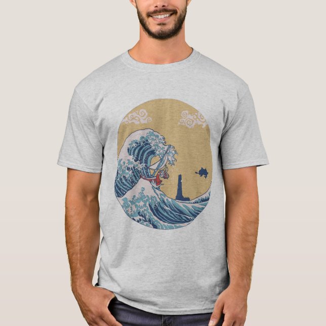 Camiseta Hokusai, el gran T-Sh esencial del marinismo (Anverso)