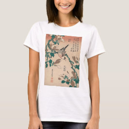Camiseta Hokusai Java Sparrow en la galería MagnoliaHD