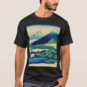 Camiseta Hokusai Katsushika - Umezawa, provincia de Sagami
