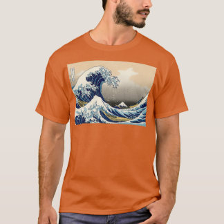 Camiseta Hokusai La gran ola de Kanagawa
