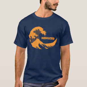 Camiseta Hokusai - la gran onda