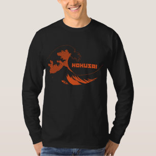 Camiseta Hokusai - la gran onda
