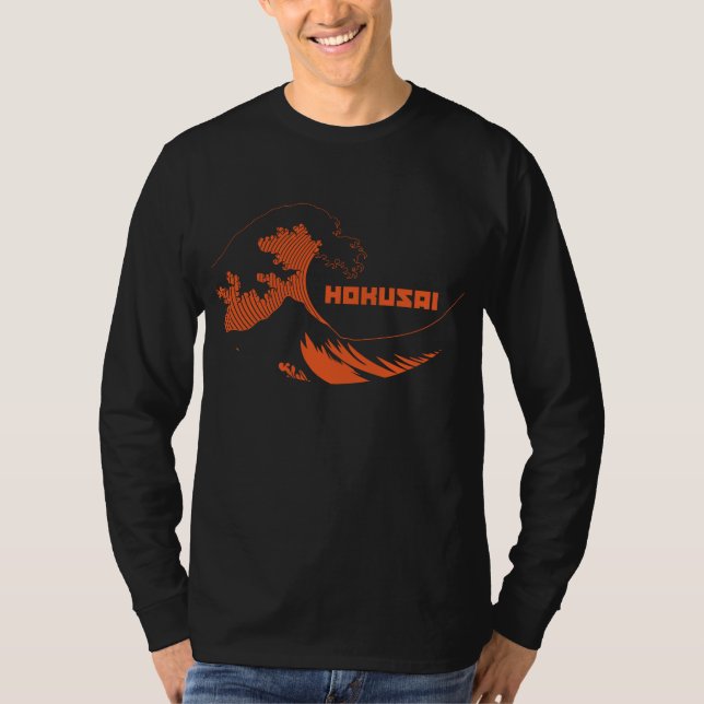 Camiseta Hokusai - la gran onda (Anverso)