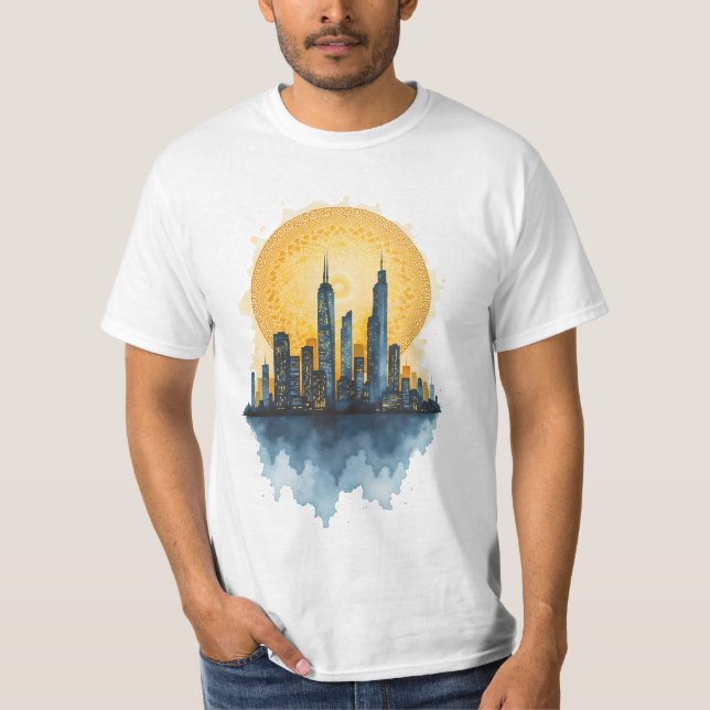 Camiseta HoL #33 skyline zen (Anverso)
