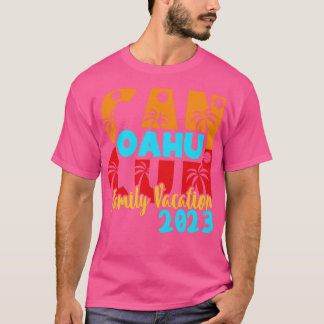 Camiseta Hol de coincidencias de parejas de verano de Oahu 