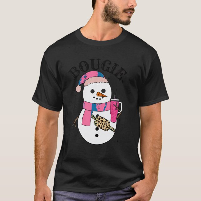 Camiseta Hol de Navidades de la bolsa del cinturón de segur (Anverso)