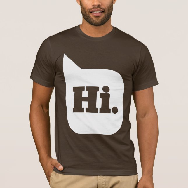 Camiseta hola (Anverso)