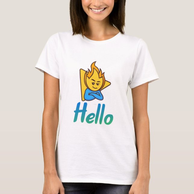 Camiseta Hola (Anverso)