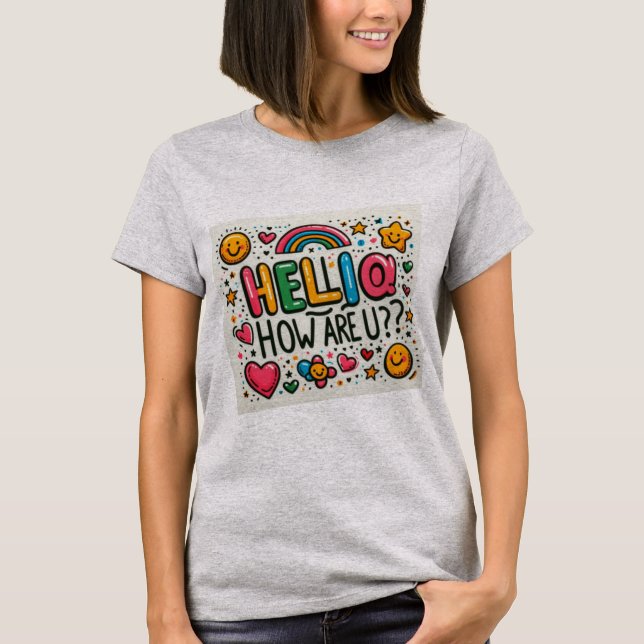 Camiseta Hola (Anverso)