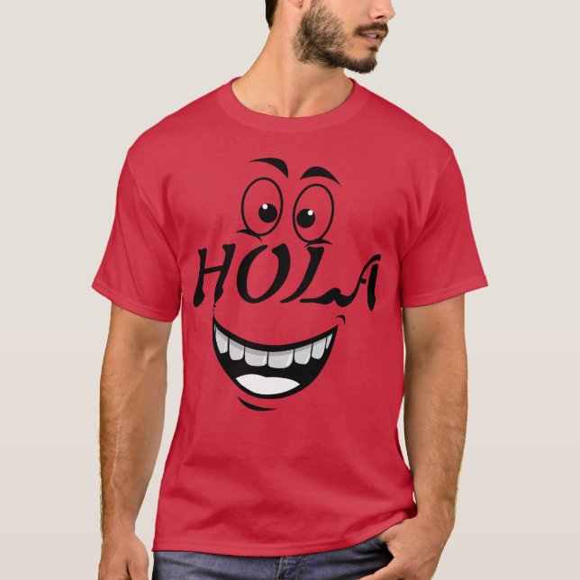 CAMISETA HOLA (Anverso)