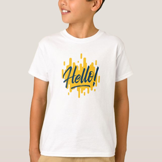Camiseta Hola (Anverso)
