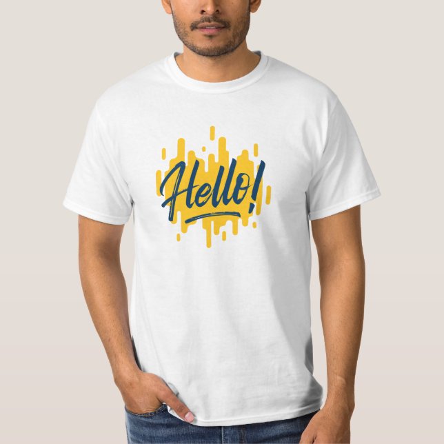 Camiseta Hola (Anverso)