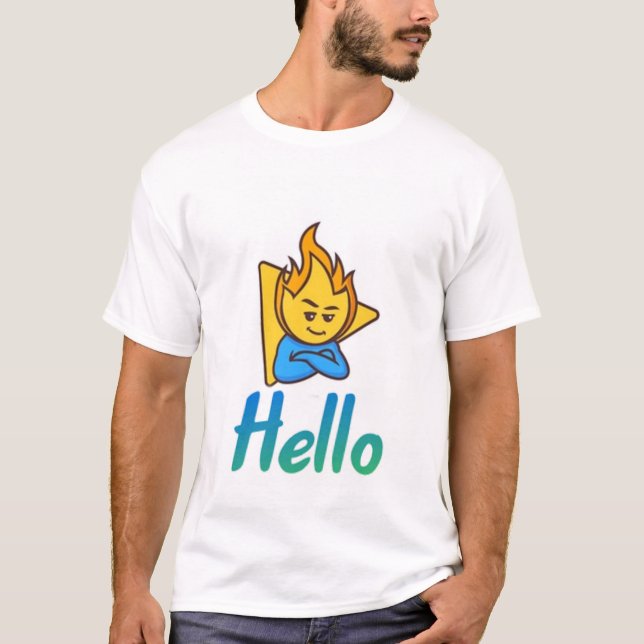Camiseta Hola (Anverso)