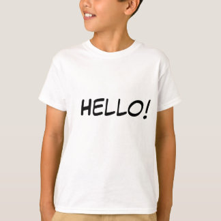 Camiseta ¡Hola!