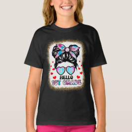 Camiseta Hola, 1° Grado De Encantador Cabello De Vuelta A L