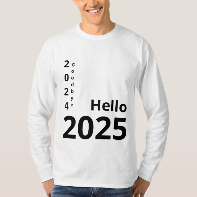 Camiseta Hola 2025 (Anverso)