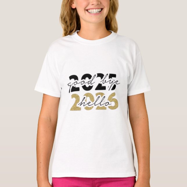 Camiseta Hola 2026 Feliz Año Nuevo (Anverso)