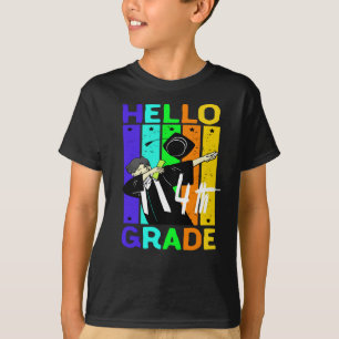 Camiseta Hola 4° grado De vuelta a la escuela Hola 4° grado