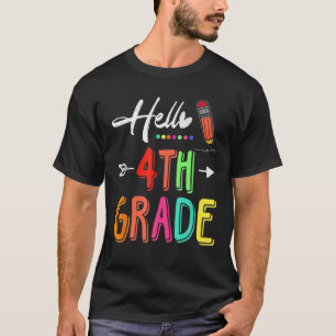 Camiseta Hola, 4° Grado, Equipo De Cuarto Grado Profesor De