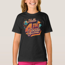 Camiseta Hola 4° grado | por Asarteon