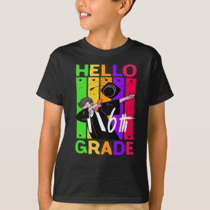 Camiseta Hola 6° grado De vuelta a la escuela Hola 6° grado