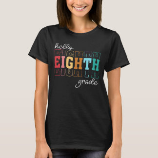 Camiseta hola 8 grado