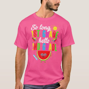 Camiseta Hola a 2º Grado, de vuelta a la escuela