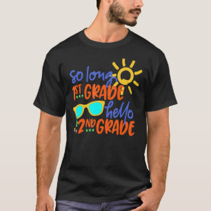 Camiseta Hola a estudiante de segundo grado de primer curso
