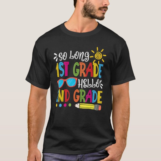 Camiseta Hola a estudiante de segundo grado de primer curso (Anverso)