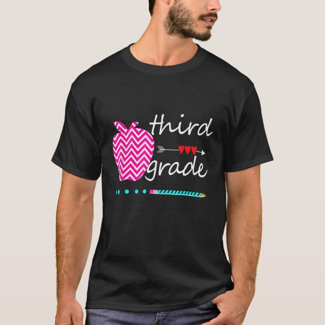 Camiseta Hola a estudiante de tercer grado de profesor de c (Anverso)