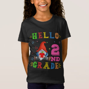 Camiseta Hola a Gnome de 2º Grado
