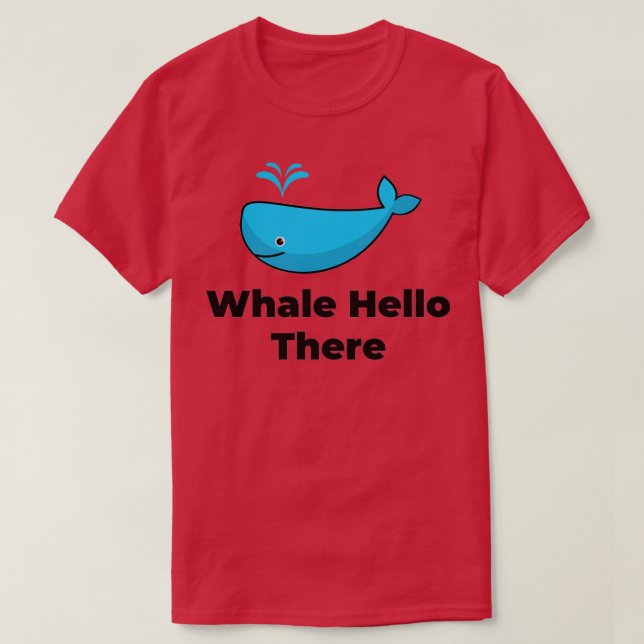 Camiseta Hola a la ballena 24 (Diseño del anverso)