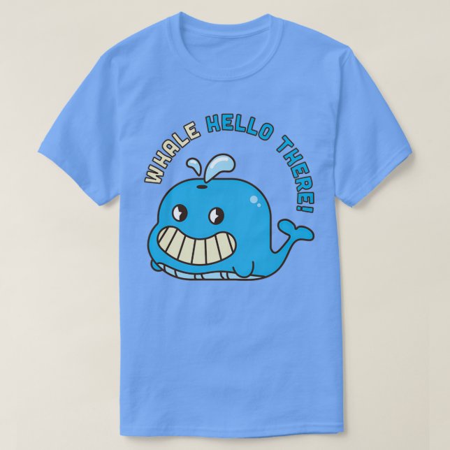Camiseta Hola a la ballena 25 (Diseño del anverso)