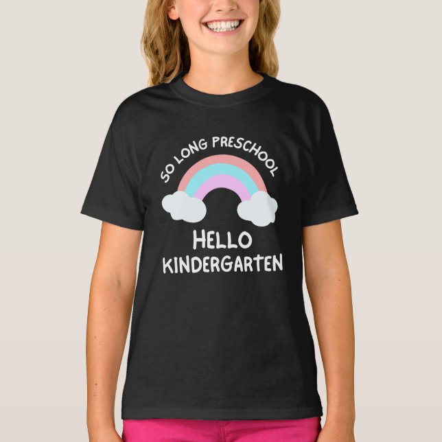 Camiseta Hola a la escuela de guardería (Anverso)