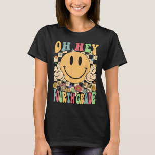 Camiseta Hola a los profesores de cuarto grado Estudiante d