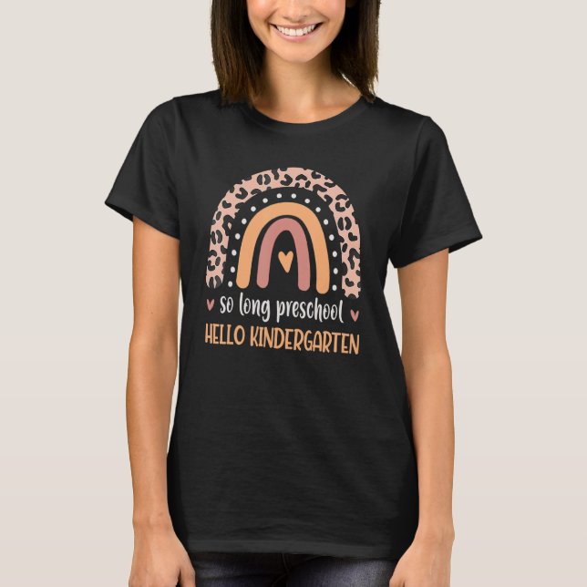 Camiseta Hola a los profesores de guardería (Anverso)