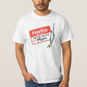 Camiseta Hola a mamá pescadora