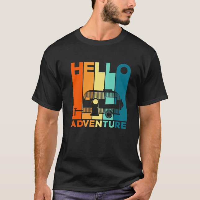Camiseta Hola Adventure Summer Camping (Anverso)