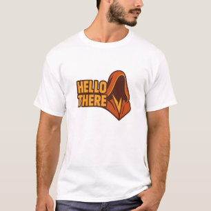 Camiseta Hola ahí - Estilo de cultura pop sutil