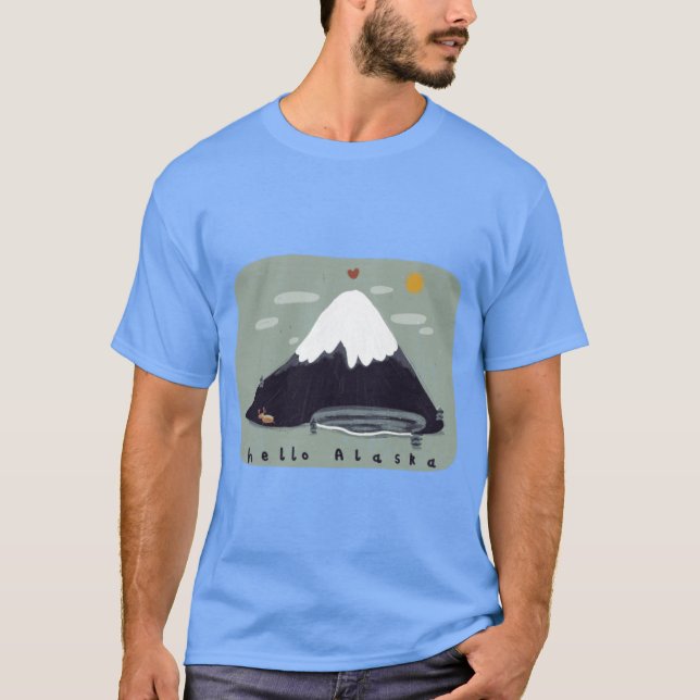 Camiseta hola alaska sobrevalorado (Anverso)