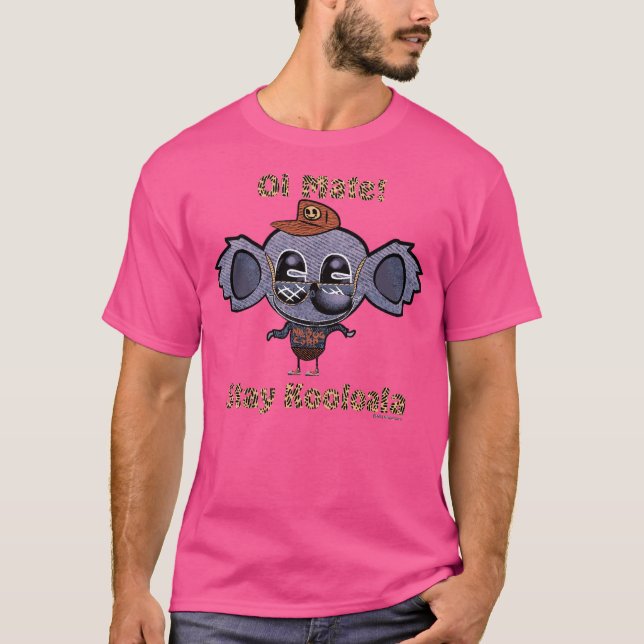 Camiseta ¡Hola amigo! ¡Quédate Kooloala! (Anverso)
