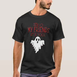 CAMISETA HOLA AMIGOS EN LA ESCUELA, DE VUELTA A CLASE