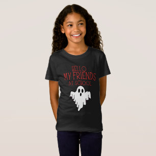 CAMISETA HOLA AMIGOS EN LA ESCUELA, DE VUELTA A CLASE