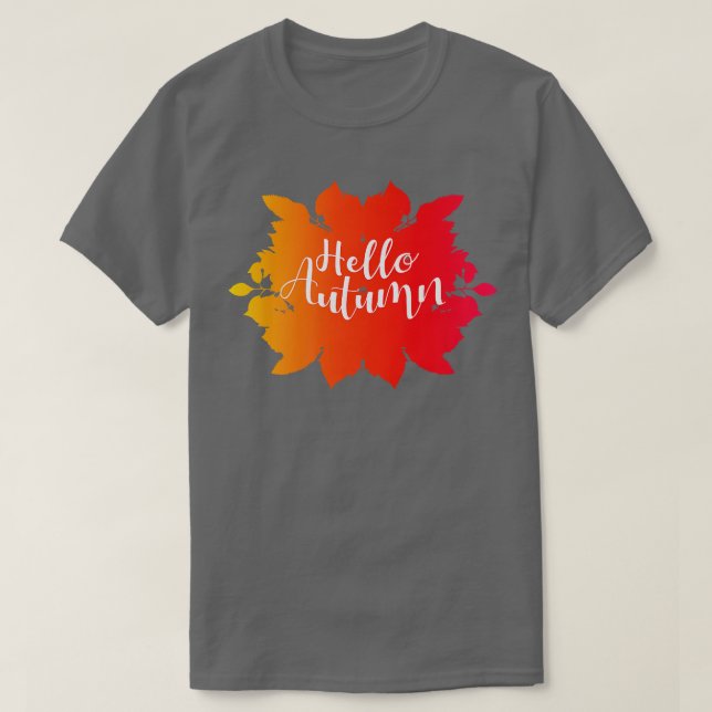 Camiseta Hola Autumn-T-Shirt (Diseño del anverso)