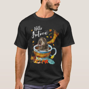 Camiseta Hola Autumn Wirehaded Pointing Griffon Vintage S