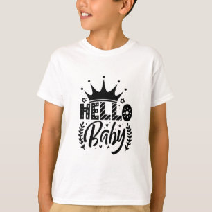 Camiseta Hola, bebé